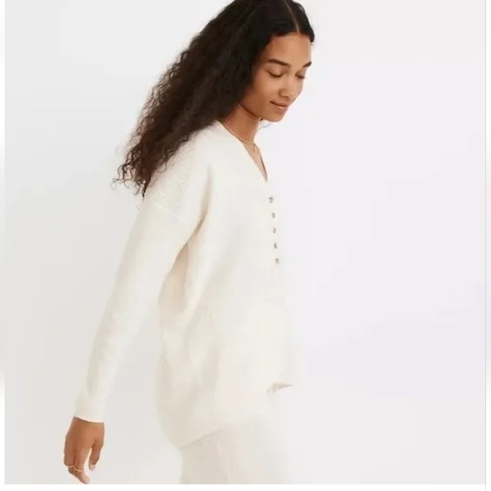Asherton Waffle Henley Sweater